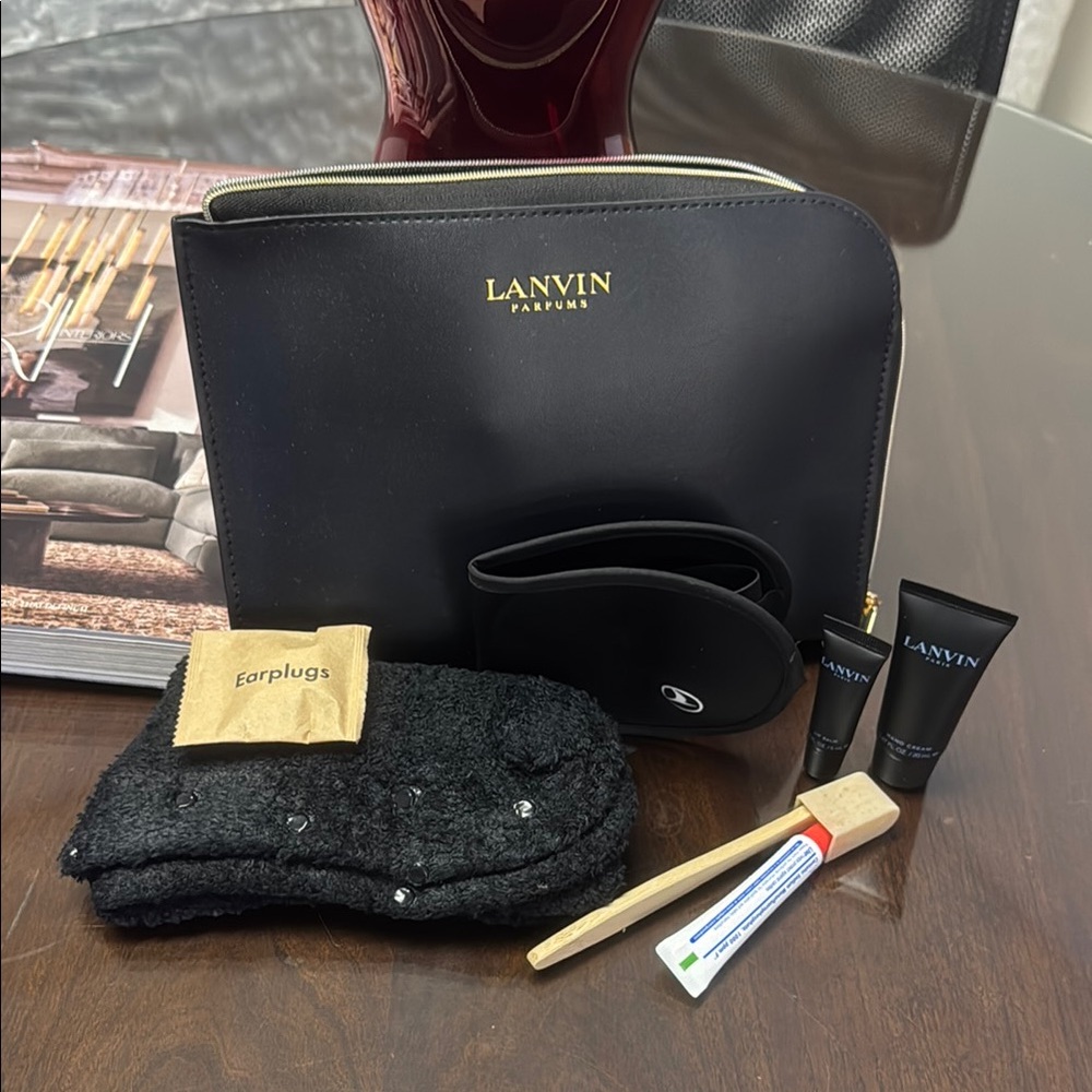 TURKISH Airlines LANVIN Perfume Amenity Kit